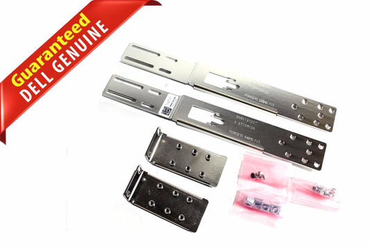 New Dell Force10 S55 Switch Rear Rack Mounting Bracket Kit Y1PF8 0Y1PF8