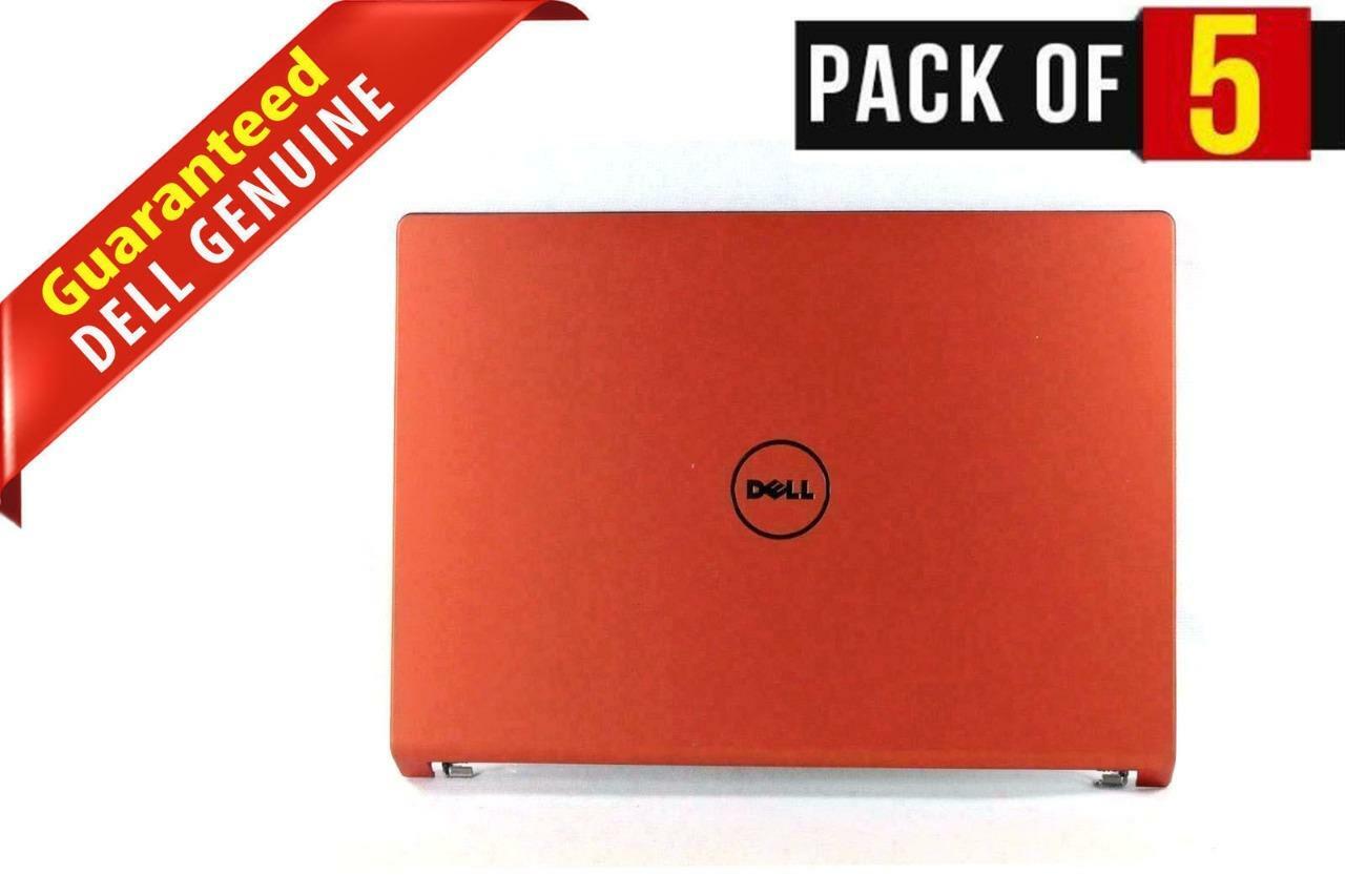 LOT x 5 Dell Studio 1535 1536 1537 15.6" Orange LCD Back Cover Hinges P634X