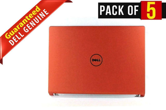 LOT x 5 Dell Studio 1535 1536 1537 15.6" Orange LCD Back Cover Hinges P634X