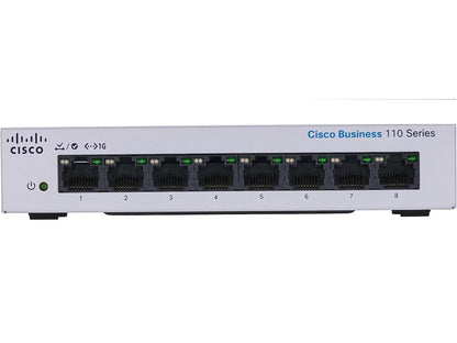 Cisco Systems, Inc. CSC-CBS110-8T-D-NA CH Cisco|CBS1108TDNA R Network Commercial
