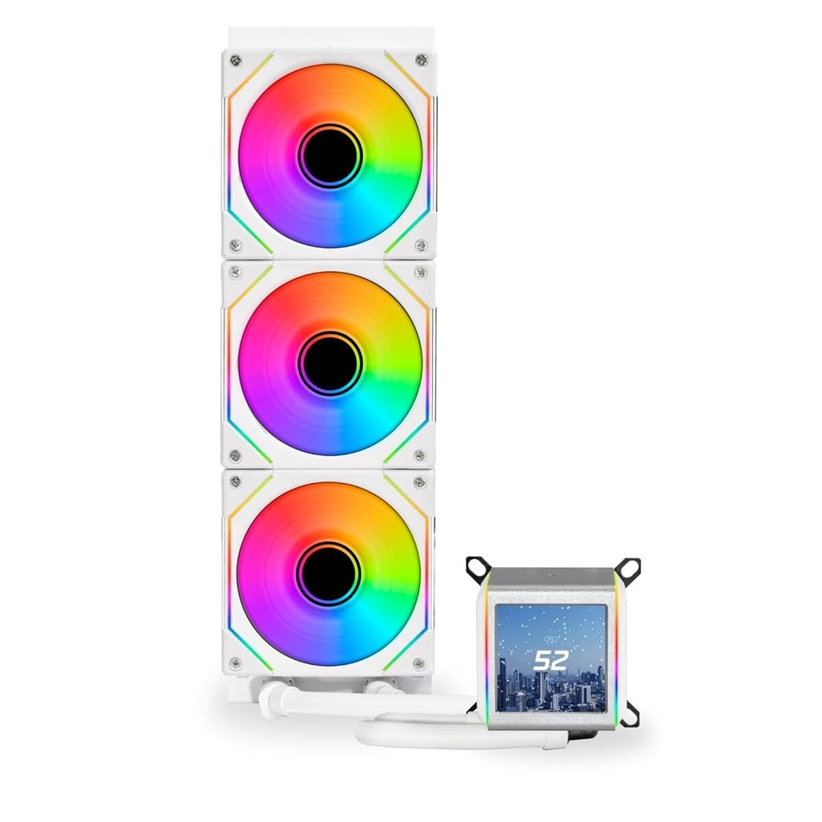 Lian Li GA2ALCD36INW LQCL LIANLI|Galahad II LCD-SL INF 360mm White R Accessories