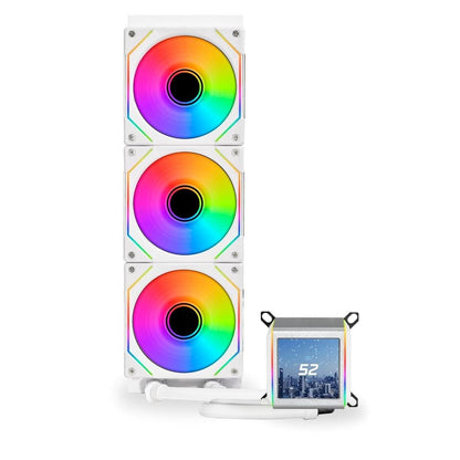 Lian Li GA2ALCD36INW LQCL LIANLI|Galahad II LCD-SL INF 360mm White R Accessories