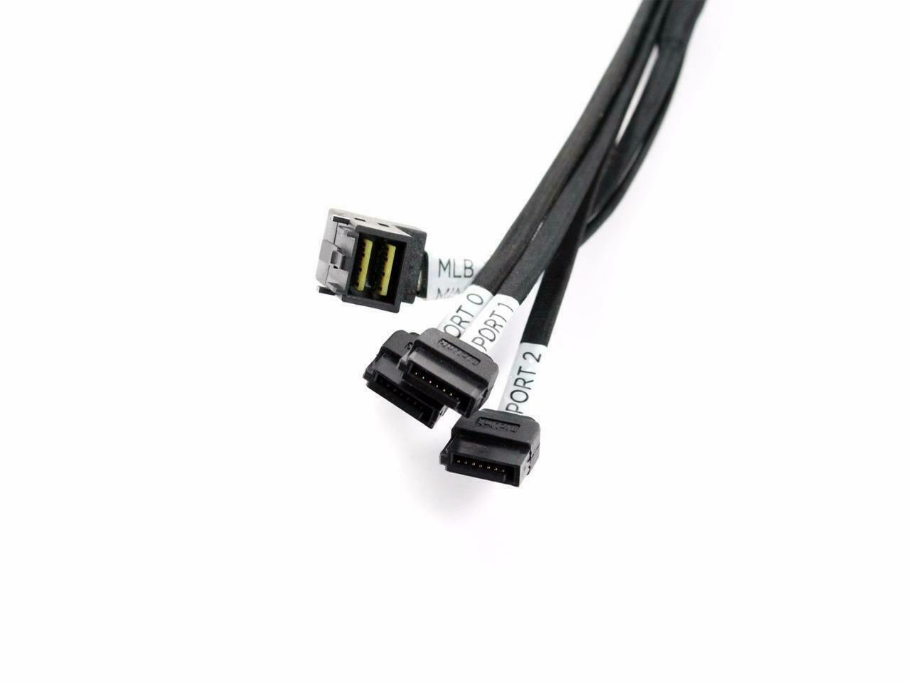 lot of 5 OEM Dell PowerEdge C6220 II SATA MLB 2U Hard Drive Cable R0JFC 0R0JFC