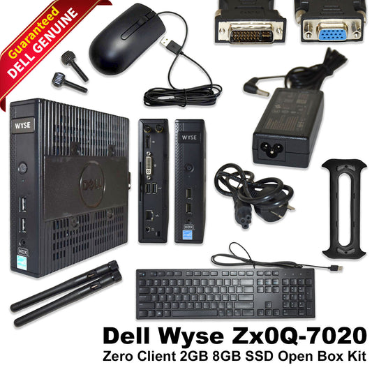 Dell Wyse 5010 Thin Client Dx0D 1.40GHz 2GB RAM 8GB Citrix HDx RJ-45 & Wifi Kit