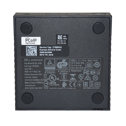 Dell Wyse 3040 Thin Client N10D Atom x5 2GB Ram 8GB SSD ThinOS 8.4 DP RJ45 G56C0