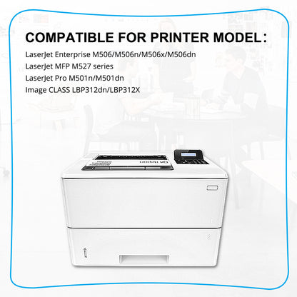 5pk toner replace for HP Enterprise Flow MFP M527c M506dh Printer CF287X