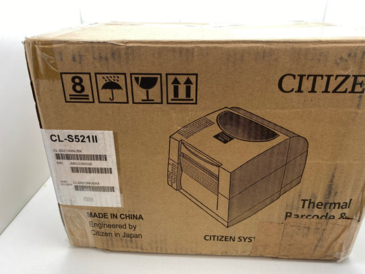 Citizen CL-S521II - label printer - B/W - direct thermal - CL-S521IINNUBK