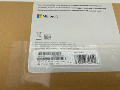 Microsoft 8X8-00141 Surface Pro Keyboard / Slim Pen 2 Built-In Touchpad