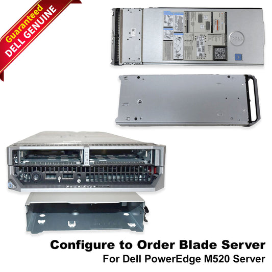 Genuine Dell PowerEdge M520 Blade Server Empty Barebone Chassis 0H7XR7 H7XR7
