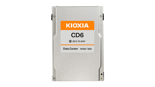 Kioxia KCD6XLUL7T68 CD6-R 7.68TB NVMe PCIe4x4 2.5" 15mm