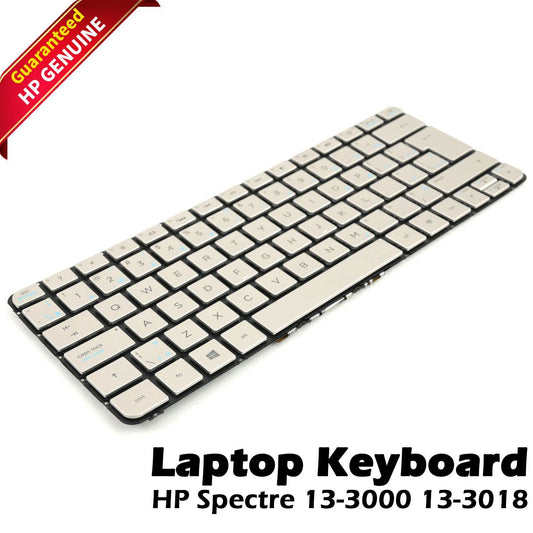 Genuine HP Spectre 13-3000 13-3018ca Canadian Laptop Keyboard 743897-DB1