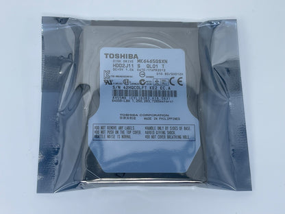 Toshiba MK6465GSXN 640GB 5400rpm SATA 2.5 HDD2J11