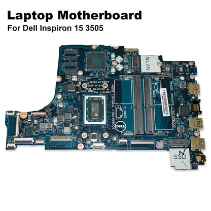Dell Inspiron 15 3505 Motherboard AMD R5-3500U 2.1 GHz DDR4 LA-K001P GWD64 GD153