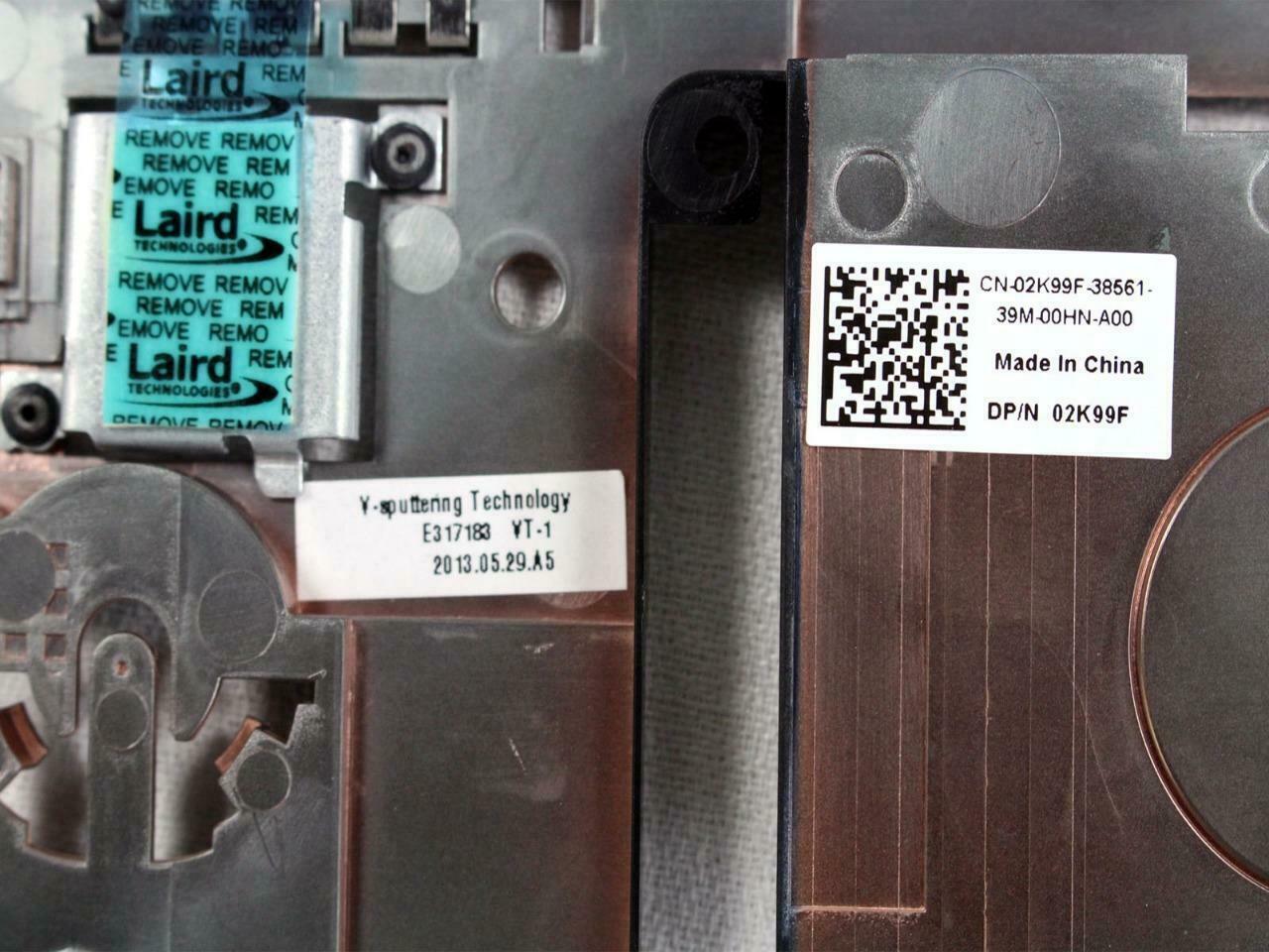 LOT x 5 OEM Genuine Dell Vostro 3300 13.3" Silver Laptop Bottom Base Case 2K99F
