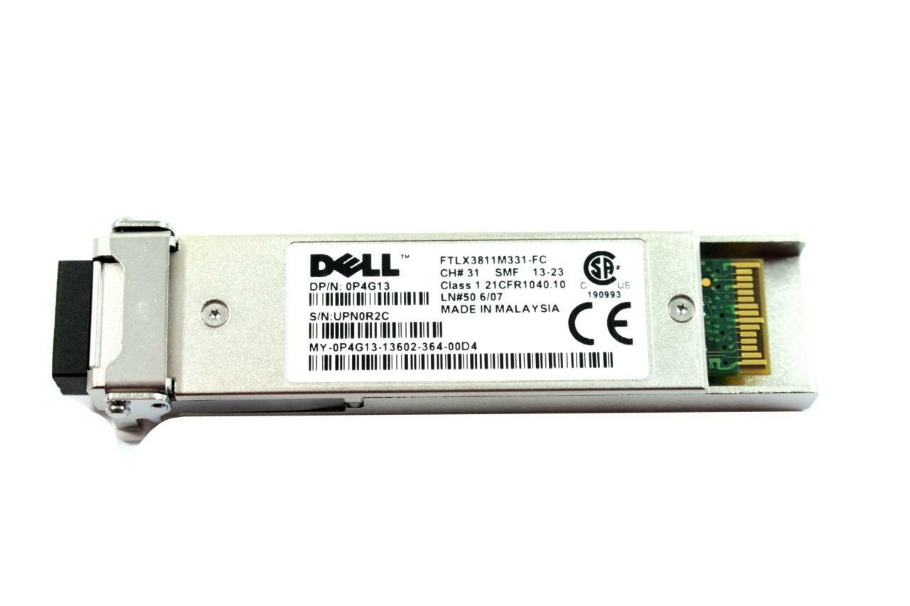 Dell FTLX3811M331-FC 10G 31KM XCVR XFP Fiber Switch Module P4G13