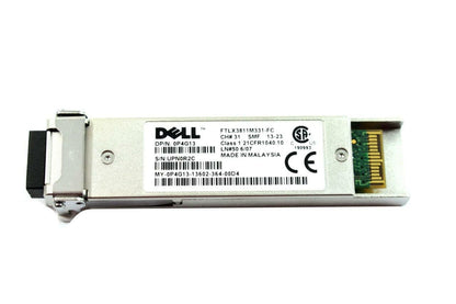 Dell FTLX3811M331-FC 10G 31KM XCVR XFP Fiber Switch Module P4G13