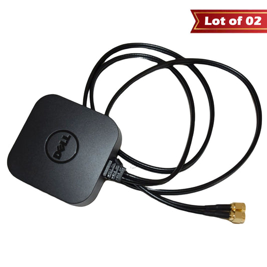 Lot of 2 Dell Network External Antenna Cable Adapter Kit WiFi Wireless - 3TJ9N