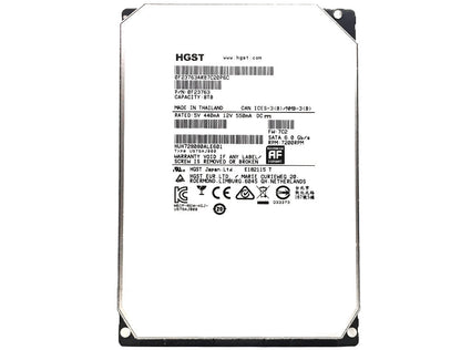 HGST Ultrastar HUH728080ALE601 8TB 7200RPM SATA 6Gb/s 3.5" Enterprise Hard Drive