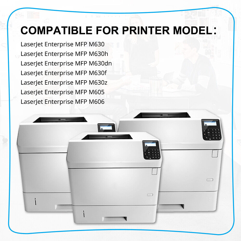 8PK CF281X 81X Toner Compatible For HP LaserJet Enterprise Flow MFP M630dn M630z