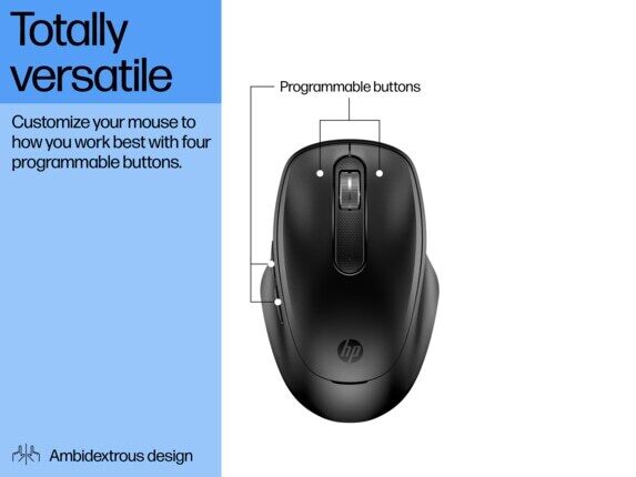 HP 515 Ultra-Fast Rechargeable Wireless Mouse