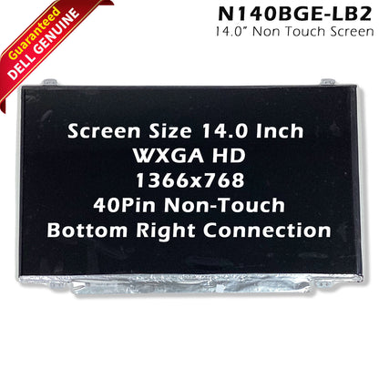 Dell OEM Inspiron 14 3421 5421 5437 14z 5423 LED 14" WXGAHD LCD Widescreen Y9P7N