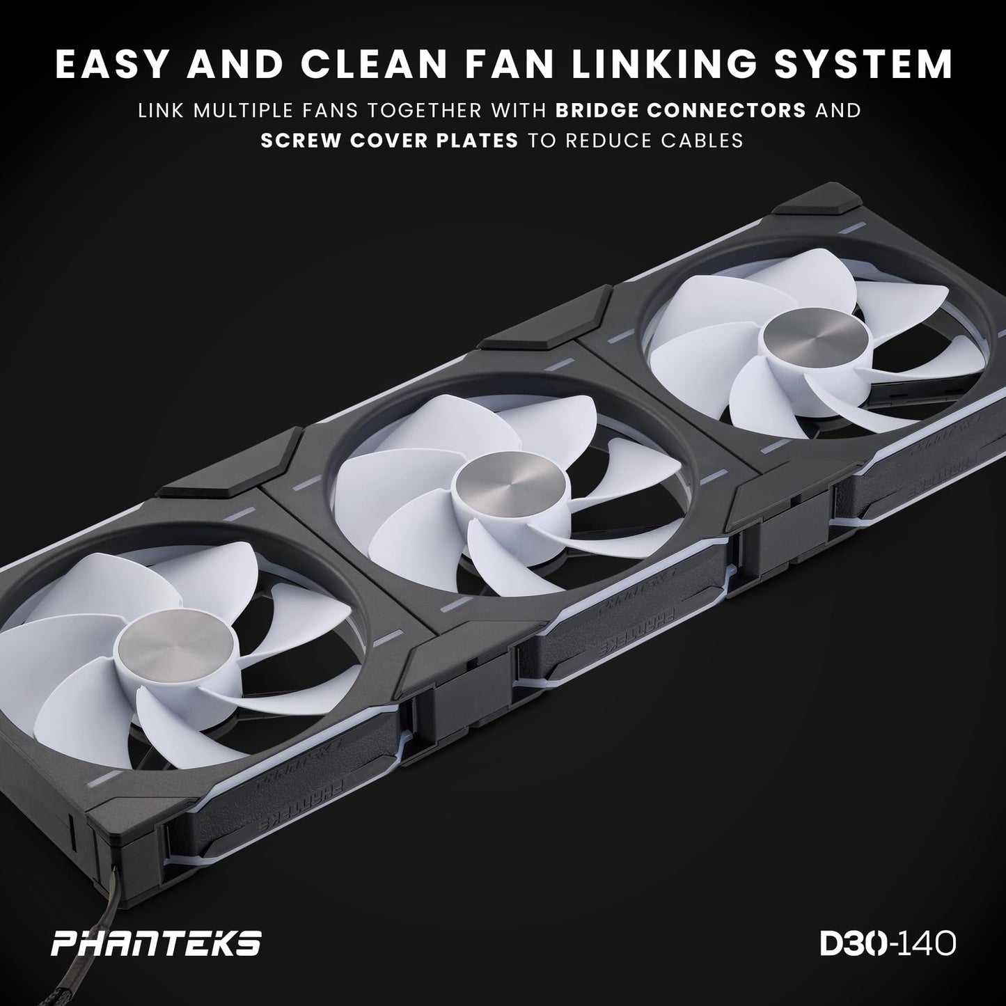 Phanteks PH-F140D30R_DRGB_PWM_BK01 CASE FAN PHANTEKS PH-F140D30R_DRGB_PWM_BK01 R