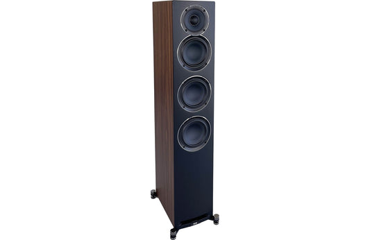 Elac Uni-Fi Reference UFR52 Floor-Standing Speaker (Black ,Walnut Sides) each