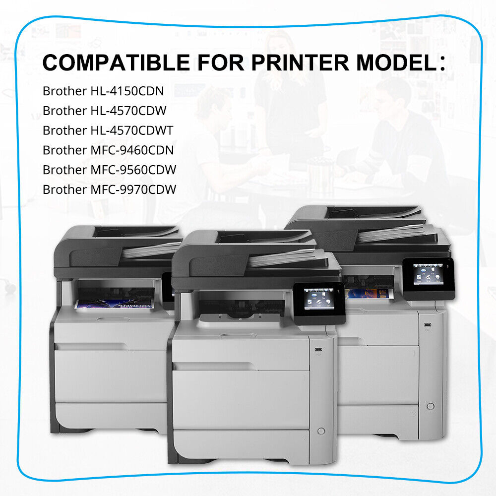 4PK TN315 Toner Cartridge For Brother TN-315 HL-4570CDW MFC-9970CDW MFC-9560CDW