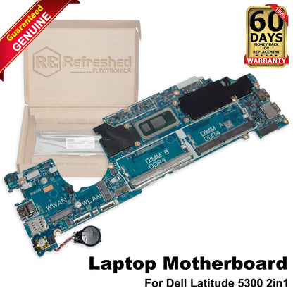 Dell Latitude 5300 2-in-1 Motherboard i7-8665U 1.9GHz Quad-Core 18723-1 4DMYY
