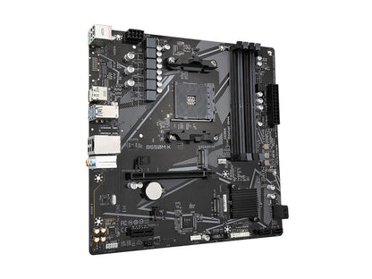 GIGABYTE B550M K AM4 AMD B550 Micro-ATX Motherboard with Dual M.2, SATA 6Gb/s