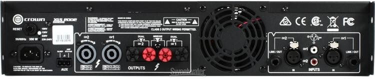 Crown XLS 2002 650W 2-channel Power Amplifier