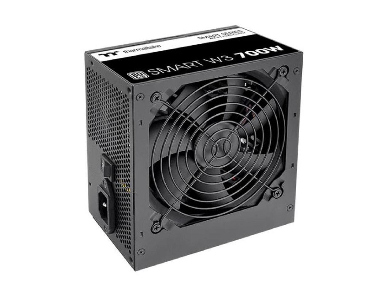 Smart W3 Series 80Plus Certified 700W Power Supply; ATX v3.1 Spec; 120mm FDB Fan