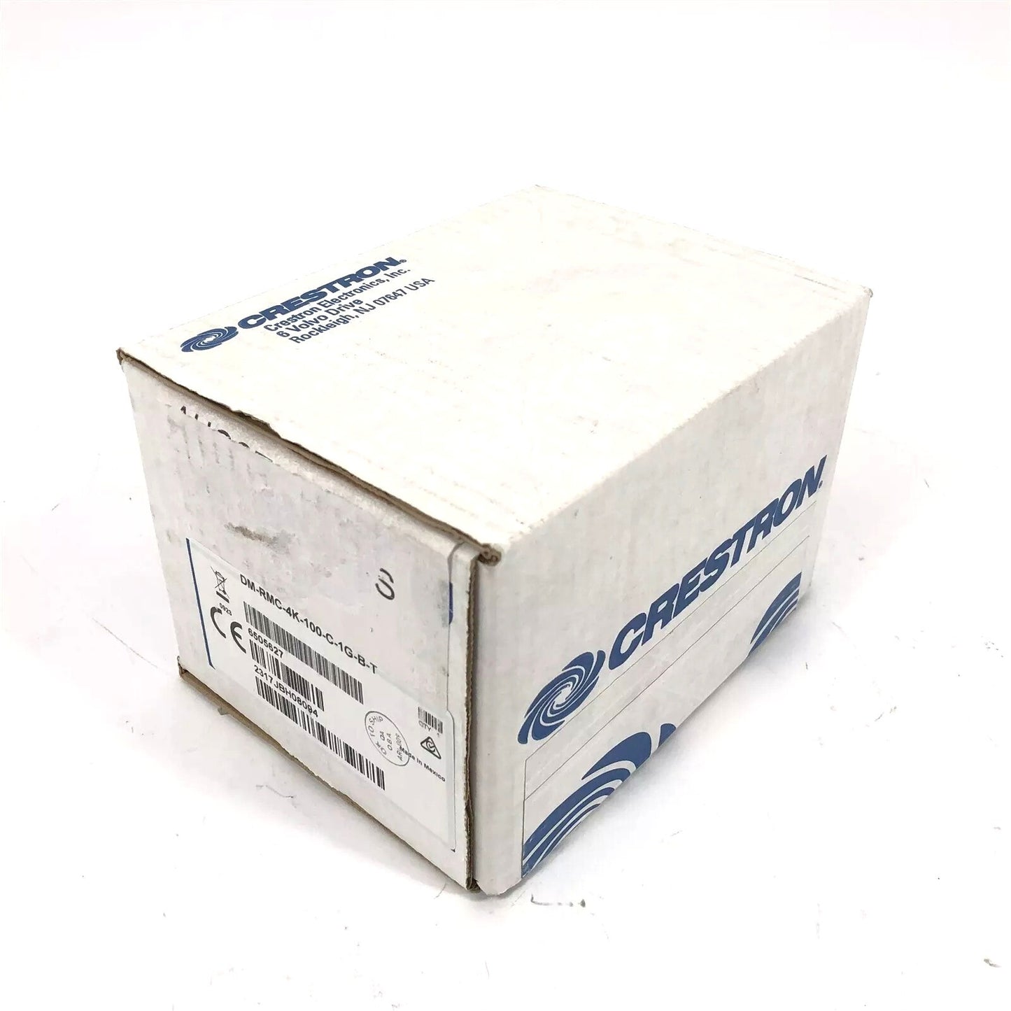 Crestron DM-RMC-4K-100-C-1G-B-T Wall Plate 4K DM 8G+ Receiver & Room Controller