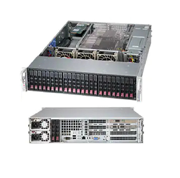 SuperMicro CSE-216BE2C-R920WB 2U Chassis - SAS3 WIO W/2 Expander Redundant 920W (NOT FOR HOME PC)