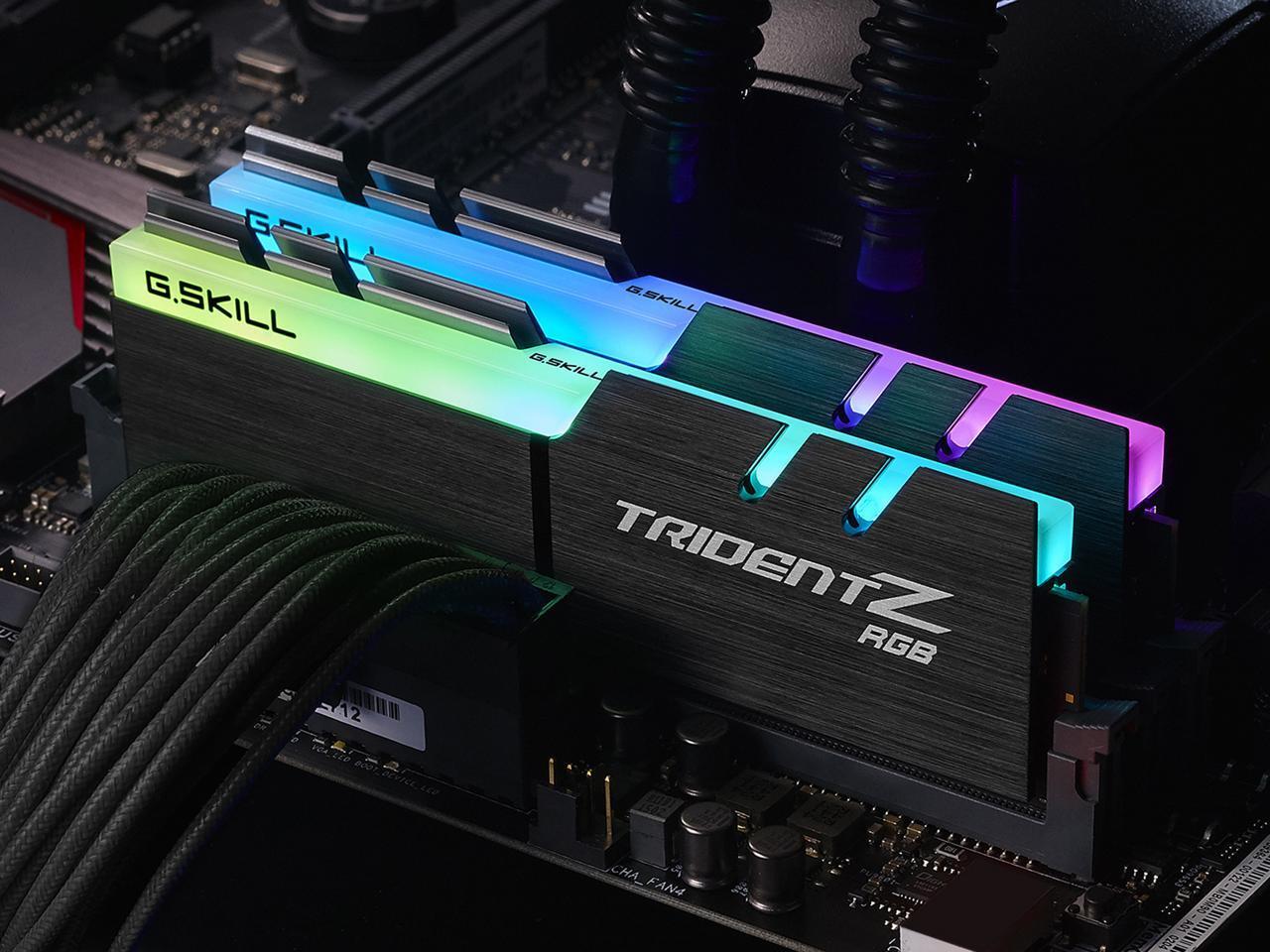 G.SKILL TridentZ RGB Series 32GB (2 x 16GB) 288-Pin PC RAM DDR4 3200 (PC4 25600