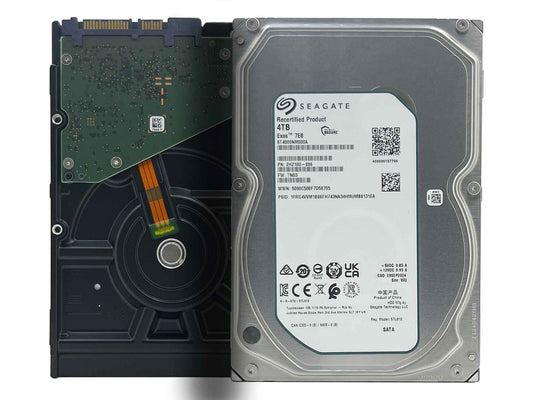 Seagate Exos 4TB 7200 RPM SATA 6Gb/s 3.5" Enterprise Hard Drive (ST4000NM000A)