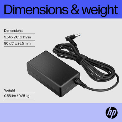 HP 65W 4.5mm Smart Adapter