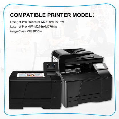10 CF210A Black Toner Cartridge For HP 131A LaserJet Pro 200 Color M251n M251nw