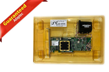 Adaptec ASR-5405Z 512MB SATA SAS 4-Ports RAID PCI Express x8 Controller + BBU (NOT FOR HOME PC)