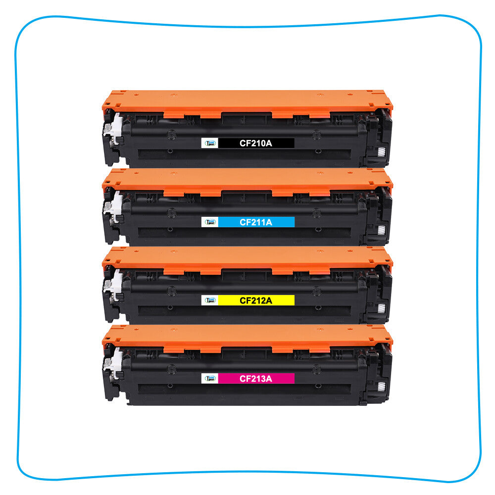 10x CF210A 131A Toner Compatible with HP 131X Laserjet Pro 200 MFP M251nw M276nw