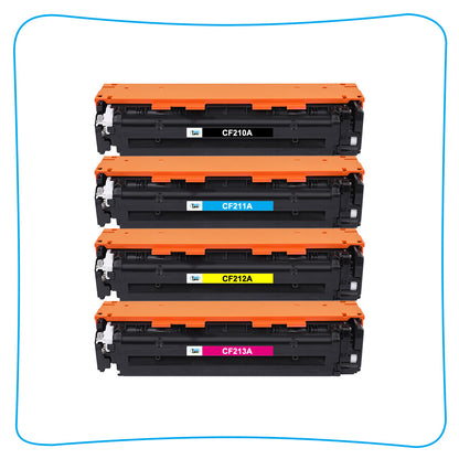 10x CF210A 131A Toner Compatible with HP 131X Laserjet Pro 200 MFP M251nw M276nw