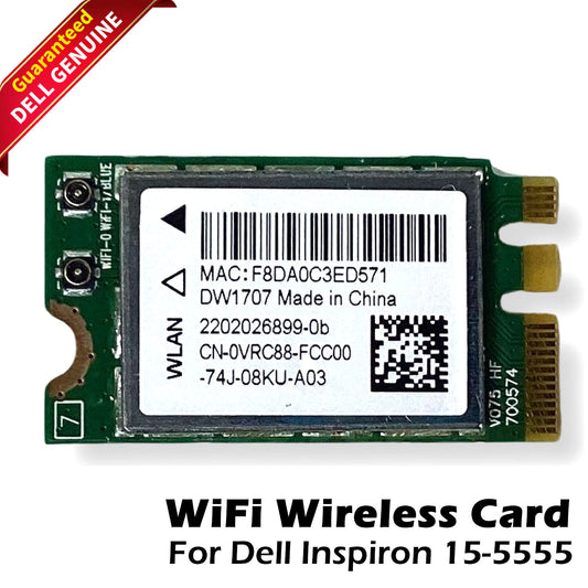 Lot 5 Dell Wireless DW1707 Qualcomm Atheros QCNFA335 802.11b/g/n BT4.0 VRC88