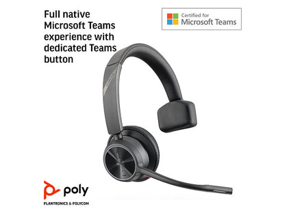 Poly Voyager 4310-M Microsoft Teams Certified USB-A Headset