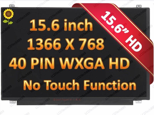 New NT156WHM-T00 laptop LED LCD Screen 15.6" WXGA HD Display - No Touch function