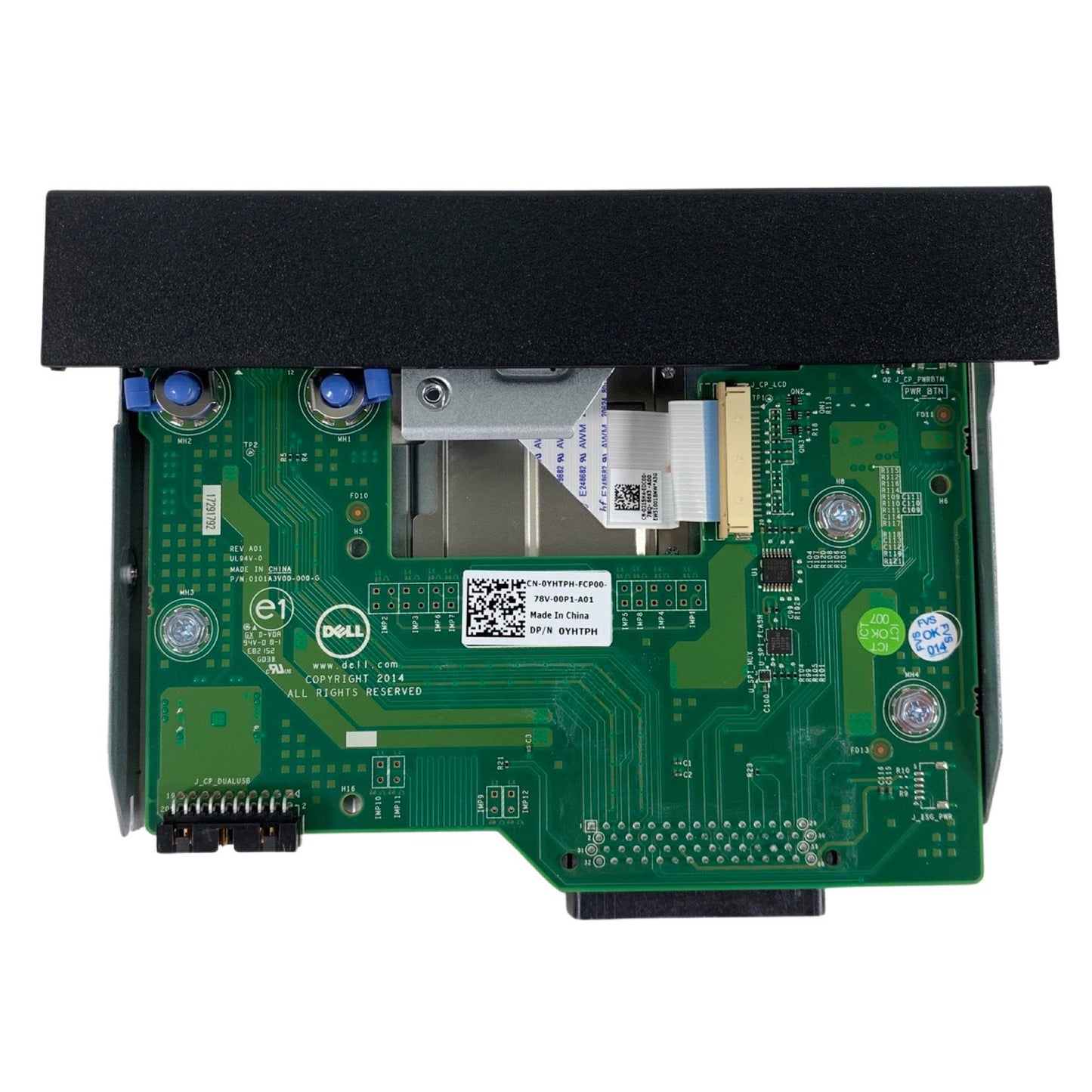 Dell PowerEdge Tower Server T630 LCD Control Panel Assembly Without Cable YHTPH