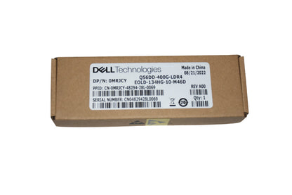 Lot of 2 Dell Q56DD-400G-LDR4 400G QSFP-DD 1310nm 10km MPO SMF Transceiver MRJCY
