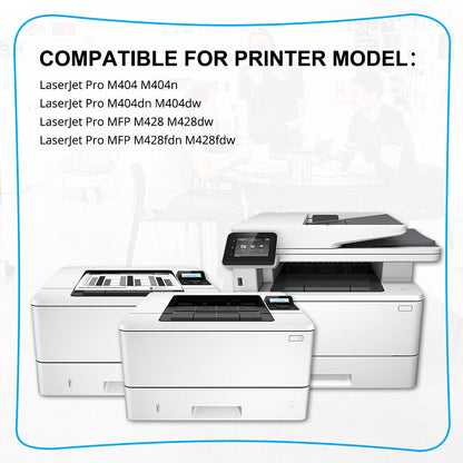 20 CF258A 58A Toner Cartridge For HP LaserJet Pro M404 M404n MFP M428fdw No Chip