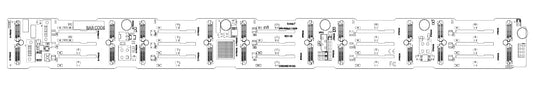 Supermicro BPN-NVME3-116UN 20-port 1U (CSE116U) NVMe direct-attached backplane