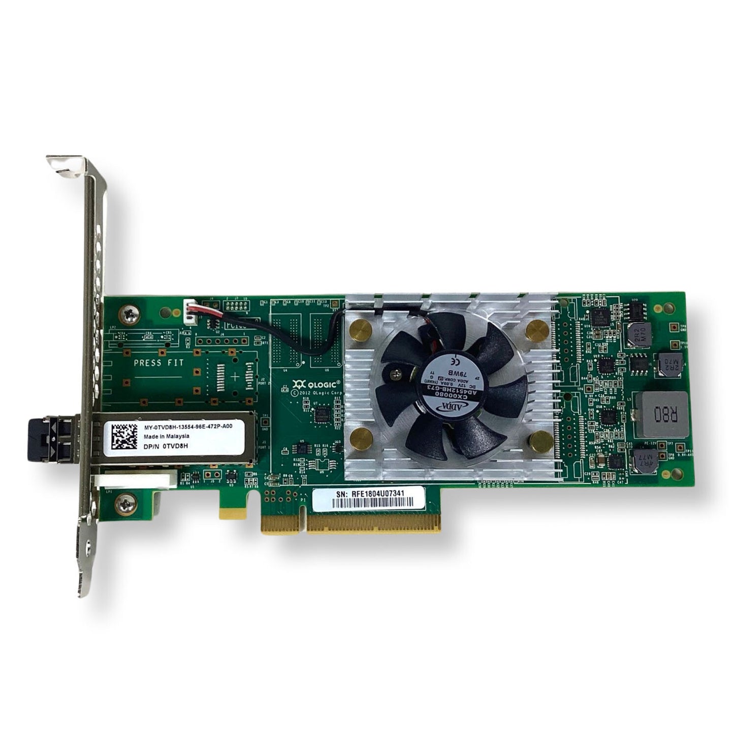 Dell QLogic QLE2660-DEL Fibre Channel Host Bus Adapter High Profile H28RN TVD8H