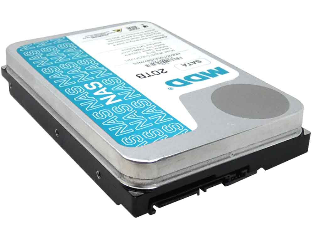 MDD 20TB 7200RPM 256MB Cache SATA 6Gbps 3.5" Internal NAS Hard Drive (RAID, NAS)